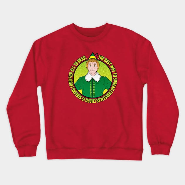 The best way to spread christmas cheer... Crewneck Sweatshirt by carloj1956